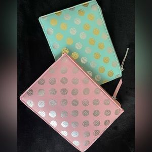 (2) pack wallet bag!! Cute matching set!